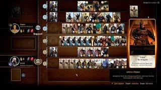 The Witcher 3 Gwent - High Score Northern Realms  590 points match - 560 points round