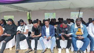 SEE UKAMBANI TOP CELEBRITIES WHO ARRIVED AT MERCY MAWIA BURIAL AT NYAHURURU TODAY