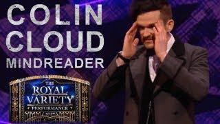 Mentalist Colin Cloud amazes at the Royal Variety Performance 2017