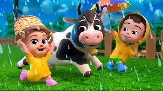 Lluvia Lluvia Vete Ya Versión con Animales l Lalafun Canciones Infantiles y Música para Chicos