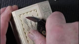 Hexagon Holder Chip Carving How to