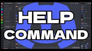 NEW - Dynamic Help Command for your Discord bot  Discord.js v14