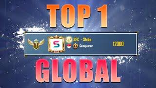 How I achieved TOP 1 on the GLOBAL leaderboards in PUBG Mobile