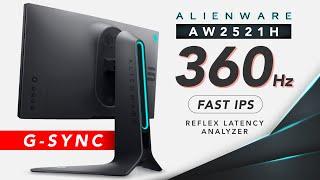 A New 360Hz Challenger Approaches - Alienware AW2521H 360Hz