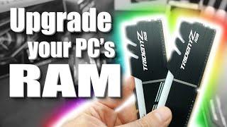 A Beginners Guide Upgrading Your PCs RAM