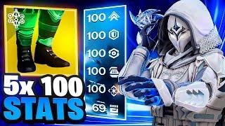 This INSANE Stasis Hunter Build Gives You 5x Tier 100 Stats