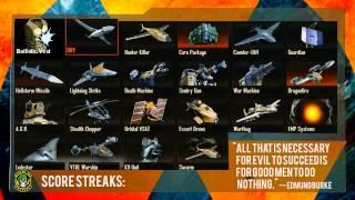 Black Ops 2 Scorestreak List - K9 UNIT SWARM & MORE ALL Score Streaks Official Call of Duty BO2