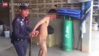 Smiling Thai Man Caught Having Sex With A Cow Frogmarched By Police  I Couldnt Help Myself