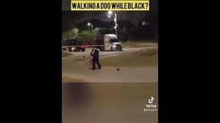 walking your dog #police #blm