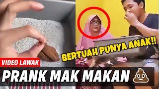 LAWAK  Prank ibu makan taik kucing