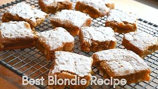 Best Blondie Recipe  Unlock the Secret to the Ultimate Blondie Recipe