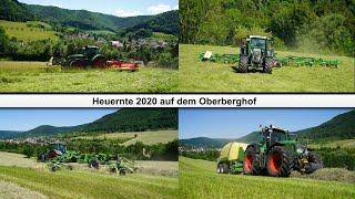 Heuernte 2020 auf dem Oberberghof