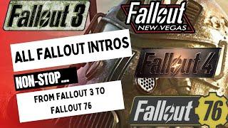 All Fallout intro cutscenes from fallout 3 intro cutscene to fallout 76 intro cutscene non stop