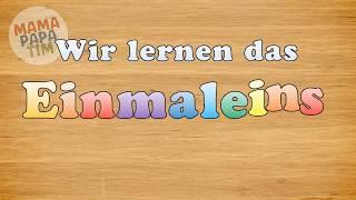 Einmaleins lernen - 1er2er3er4er5er6er7er8er9er u.10er deutsch KindergartenGrundschule