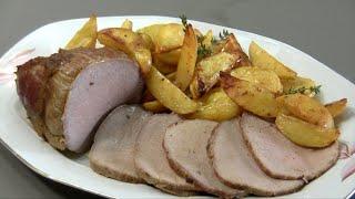 Arrosto di vitello con patate morbidissimo e speziato. Ricetta