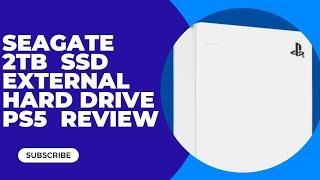 Seagate External SSD PS5 Hard Drive White Edition review The best PS5 external storage solution