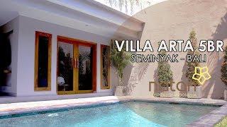 Villa Arta 5 Bedroom in Seminyak Bali