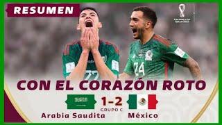 México 2-1 Arábia Saudita  Qatar 2022  LO QUE NO SE VIÓ  TV AZTECA  NARRACION CRISTIAN MARTINOLI