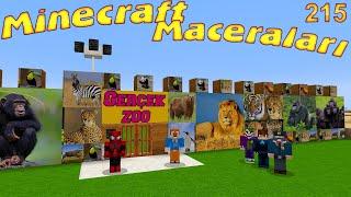 ÖRÜMCEK ADAMIN GERÇEK HAYVANAT BAHÇESİ - Minecraft Maceraları