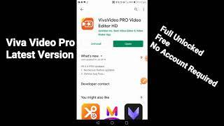 VivaVideo pro apk free download Latest Version v6.0.4