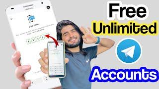 create telegram account without phone number  make unlimited telegram account