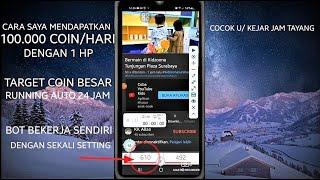 Unlimited Coin u channel apk 2024 CARA MENDAPATKAN 100.000 COIN PER HARI  DENGAN BOT DI HP