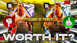 NBA 2K24 WHICH PYRAMID OF POWER 2 CARDS ARE WORTH GETTING NBA 2K24 MyTEAM