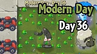 Plants vs Zombies 2 - Modern Day - Day 36 Daves mold colonies