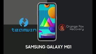 How to Install TWRPOrangeFOXSHRP for Samsung Galaxy M01A01 M01qA01q Android 1011