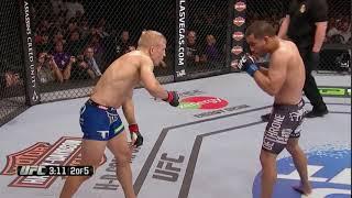 TJ Dillashaw Technical Breakdown Landing Head Kicks