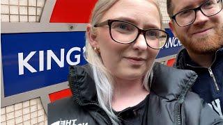 LONDON TRAVEL VLOG travel day BST Hyde Park & food in london