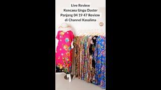 Kencana Ungu Daster Panjang 04 19 47 Review di Channel Kasalima