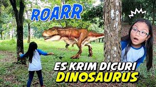 Drama Lucu Es Krim Pixel Dicuri Dinosaurus  Petualangan Seru Pixel Tersesat di Hutan