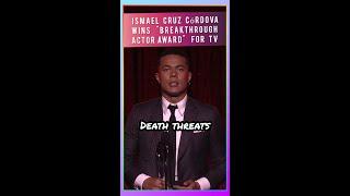 Ismael Cruz Córdovas emotional speech  Critics Choice Celebration of Latino Cinema & TV #Shorts