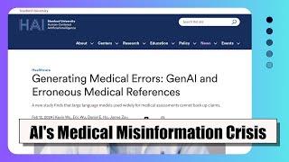 Unveiling the Dark Side of AI Medical Misinformation and GPT-4s Erroneous References