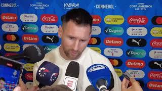 Lionel Messi praises Ecuadors game strategy as Argentina advance to Copa America semis on penalties