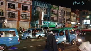 Suasana Malam Takbiran di Manado depan Mantos