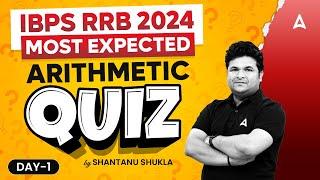 IBPS RRB 2024  Quants Most Expected Arithmetic Quiz  By Shantanu Shukla