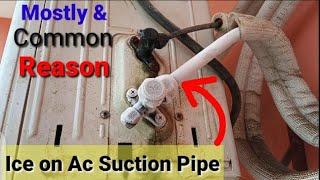 split Ac suction pipe ice reasonsplit ac cooling coil ice reasonSplit ac par icebarf kiyon Ati ha