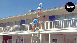 TOTAL IDIOTS AT WORK #154  Bad day at work  Crazy fails compilation 2024