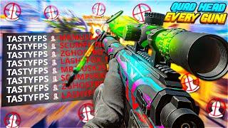 QUAD HEADSHOT FEED w EVERY GUN in MODERN WARFARE 2