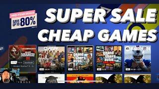 Super Cheap PlayStation Games SALE “OVER 1200 Discounts PS4 & PS5 Games”