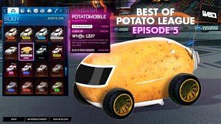 BEST OF POTATO LEAGUE #5  TRY NOT TO LAUGH Rocket League MEMES and Funny Moments