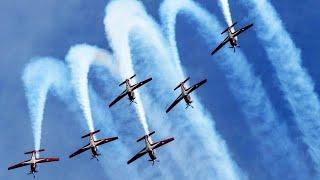 Berbagai Formasi Dan Manuver Atraksi Jupiter Aerobatic Team JAT TNI AU