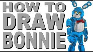 How to draw Bonnie FNaF Movie