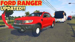 Ford Ranger Car Mod in Bus Simulator Indonesia - Bussid Car Mod - Bussid Bus Mod - Bussid Truck Mod