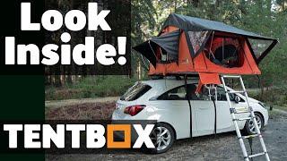 LOOK INSIDE  TentBox Lite  Car Roof Tent