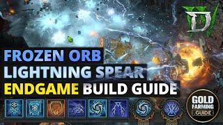 Best Sorcerer Build for Season 6 Autocast Frozen Orb Lightning Spear Speedfarming Guide Diablo 4 VoH