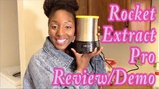 Cheap & Great Smoothie Maker Rocket Extract Pro Review & Demo