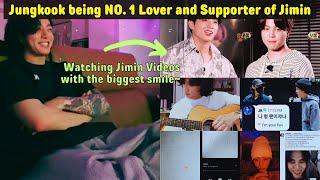Jungkook being NO. 1 Lover and Supporter of Jimins First Solo Album Jungkook supporting Jimin